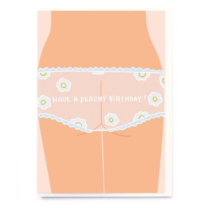 Kaart Have a Peachy Birthday Krossproducts | De online winkel voor hebbedingetjes