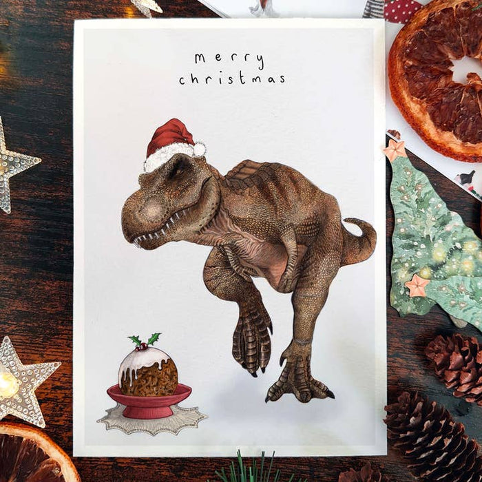 Mapa T-rex Navidad