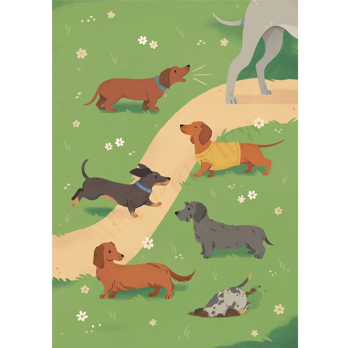 Mapa de dachshunds