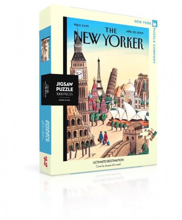 New York Puzzle Company Ultimate Destination Puzzle 1000 Piezas