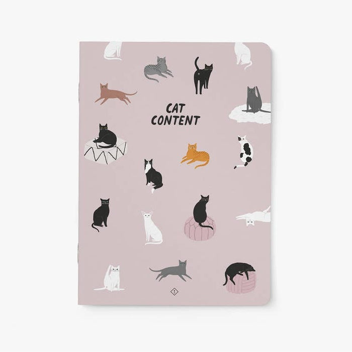 Contenido de gato de cuaderno