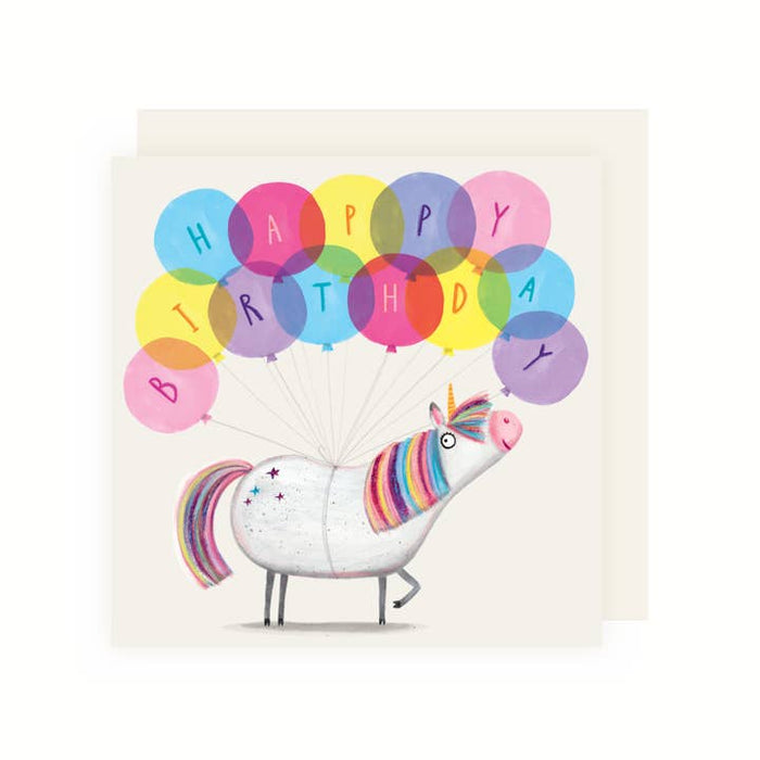 Mapa de cumpleaños unicornio