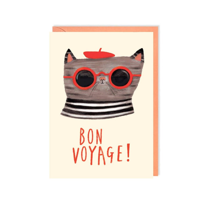 Tarjeta Bon Voyage!